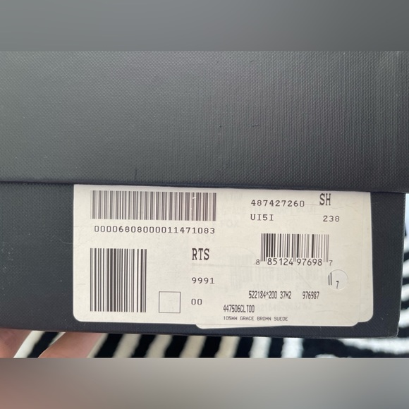 Saint Laurent Suede High Heel boots size 37 - Picture 2 of 4